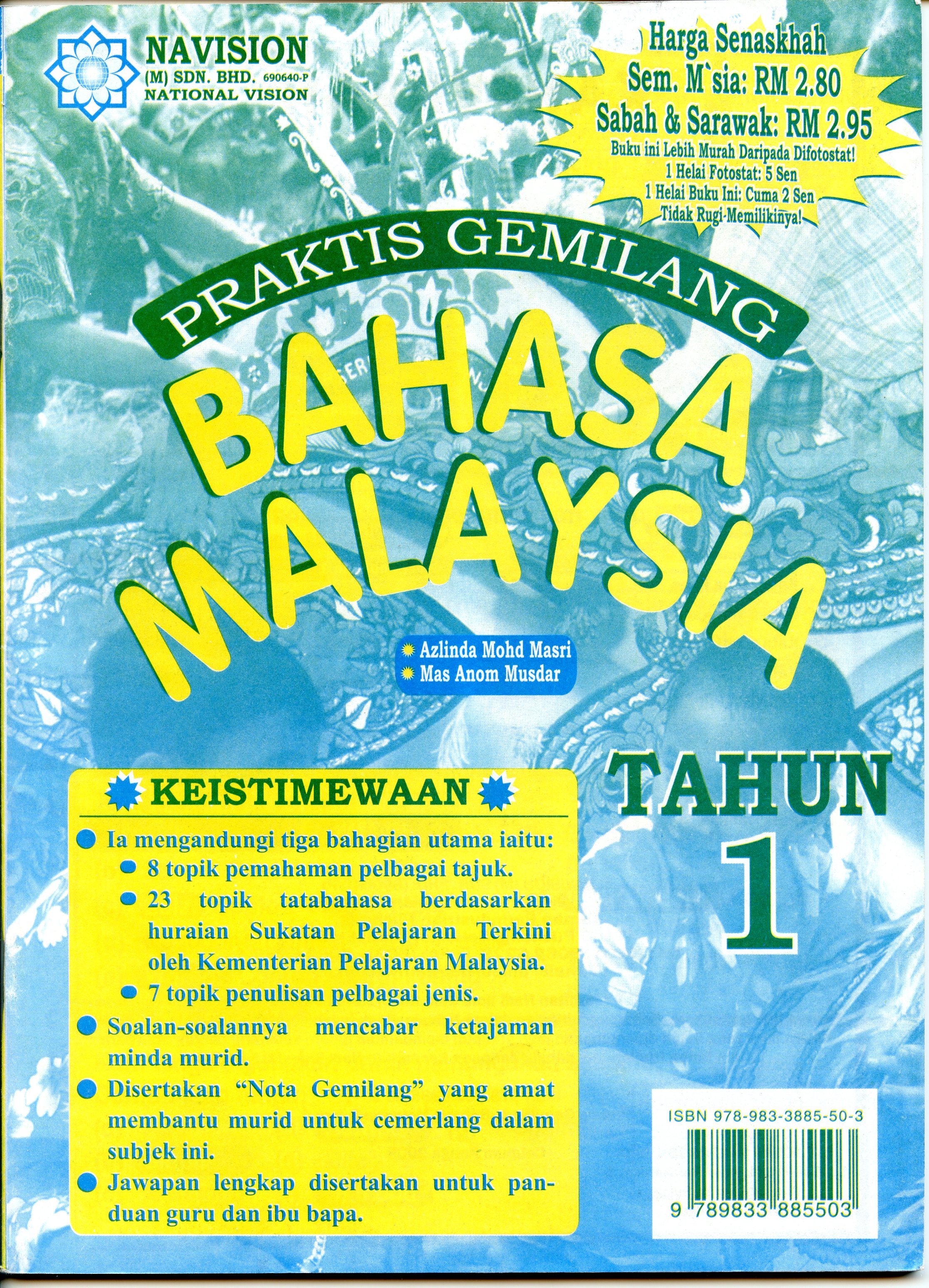 BAHASA MALAYSIA TAHUN1